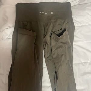 NVGTN Seamless Leggings in Olive | Worn Once